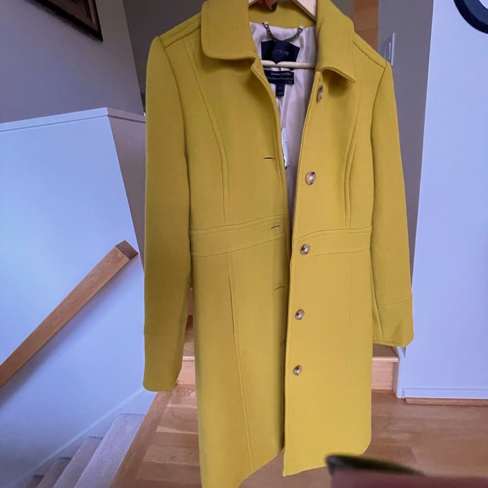 NWT J.Crew Lady top coat Thinsulate Sz. 6